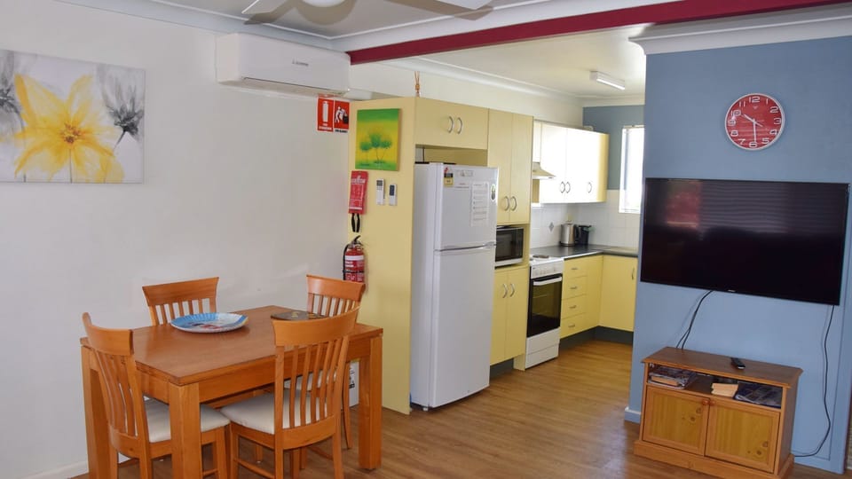 Kitchen and dining.