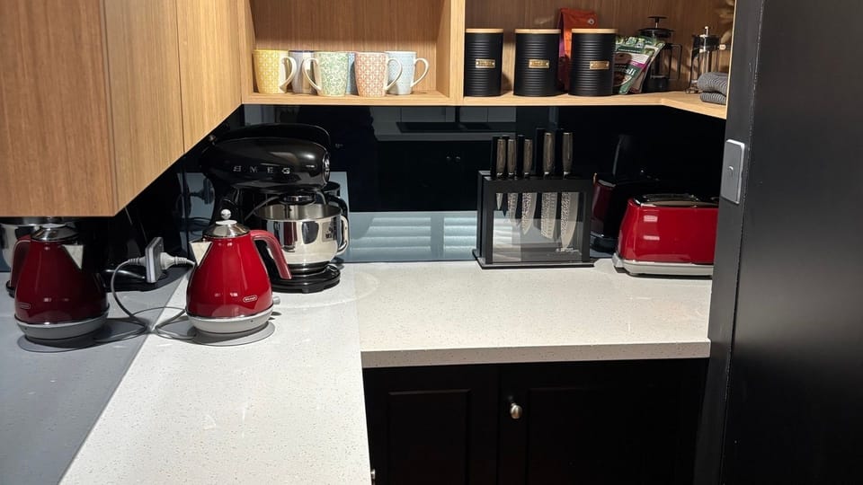 Coffee station. 
