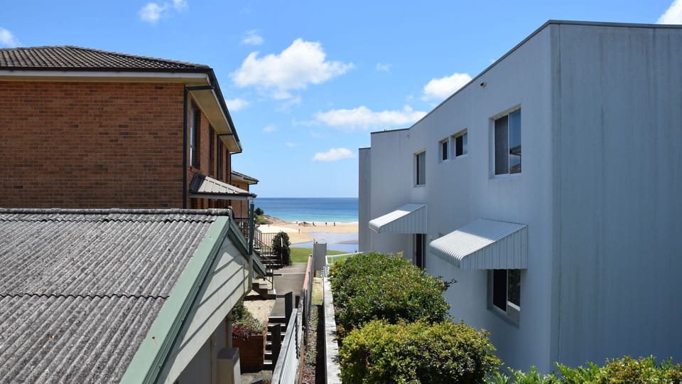 View from balcony.