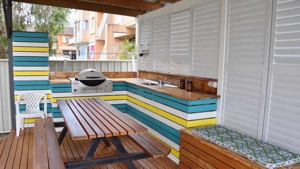 Shared BBQ area.