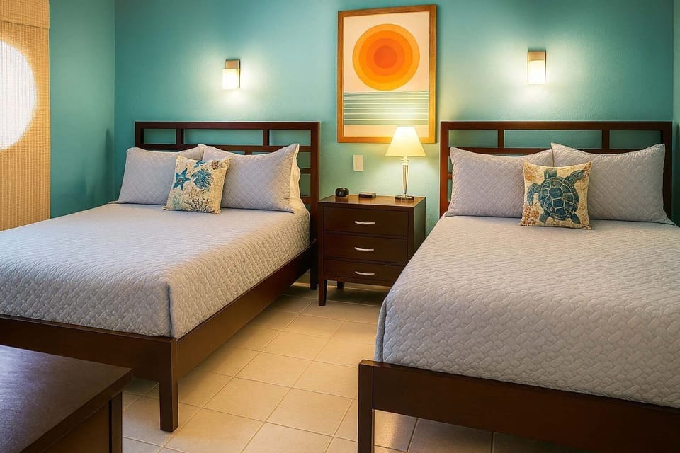 Apartment, 2 Bedrooms | 2 bedrooms, iron/ironing board, free WiFi