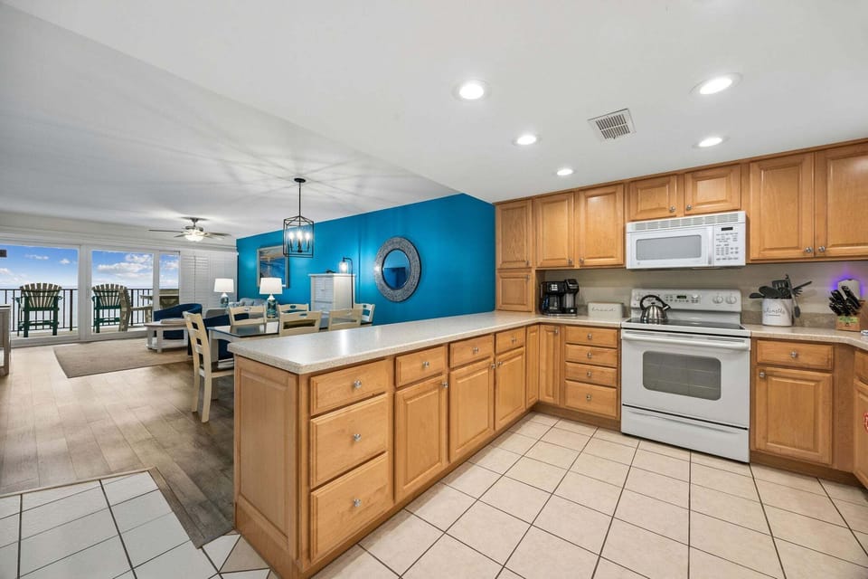 Open Floor Plan Allows Everyone to Stay Connected