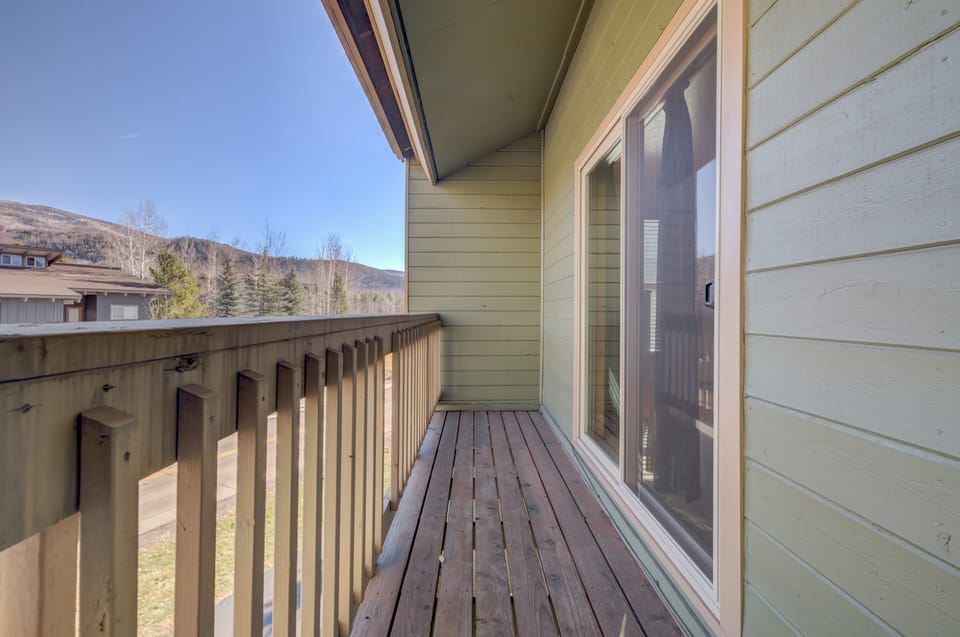 Private Balcony Off Master Bedroom
