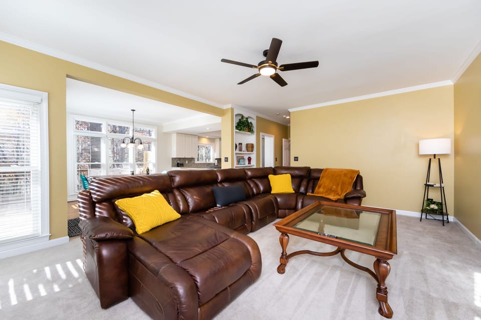 Spacious and cozy, able to fit everyone