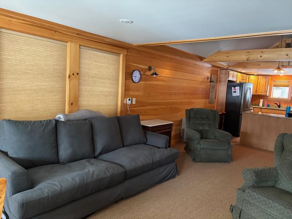 living room with comfortable seating options