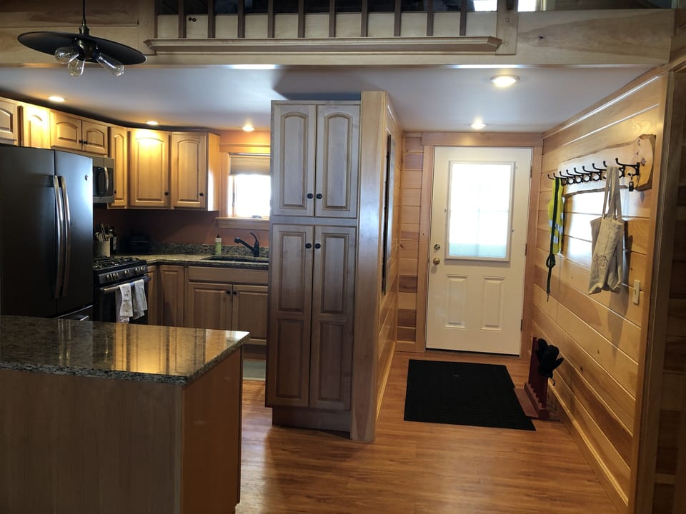 Kitchen and mudroom