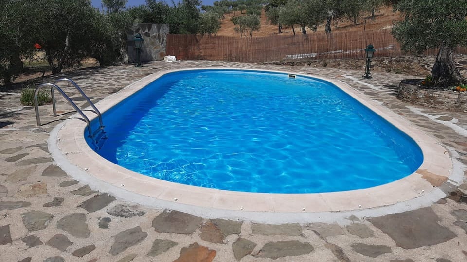 A serene outdoor pool surrounded by nature — the perfect place to unwind under the Portuguese sun.

#PoolsideEscape #CountrysideRetreat #PortugalLiving #SlowTravel