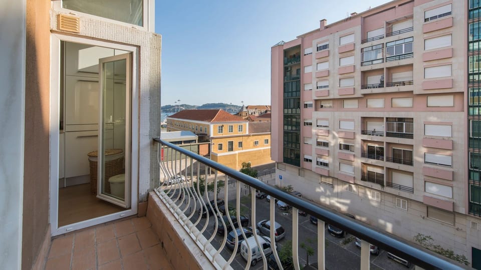 "Without a doubt one of the best Airbnb’s we have ever stayed in. " #balcony #view #lisbon #airbnblisbon