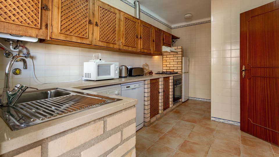 Kitchen with all the amenities you may need #algarve #airbnb #relax