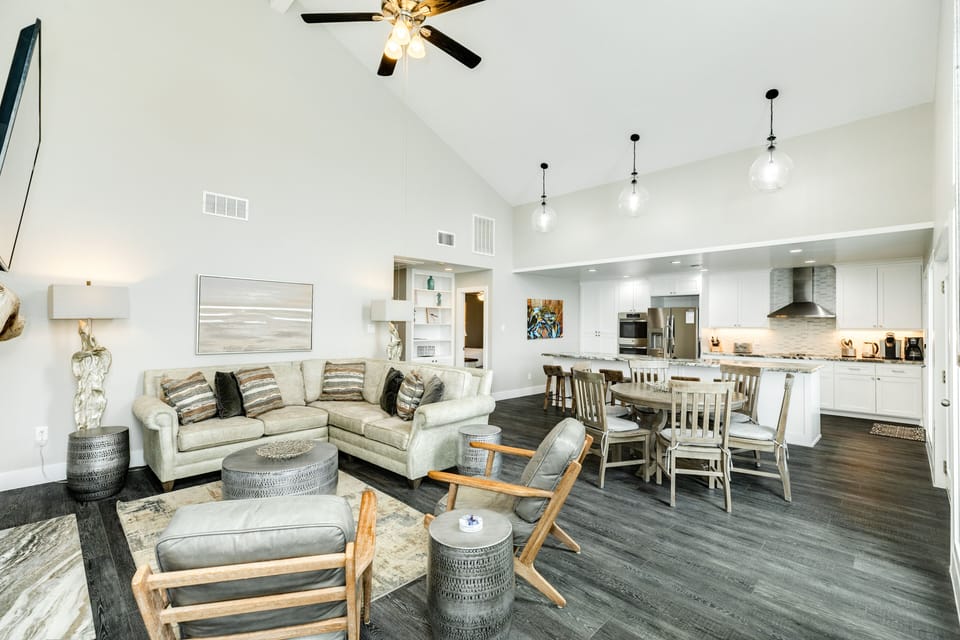 Spacious living area makes spending time together a breeze