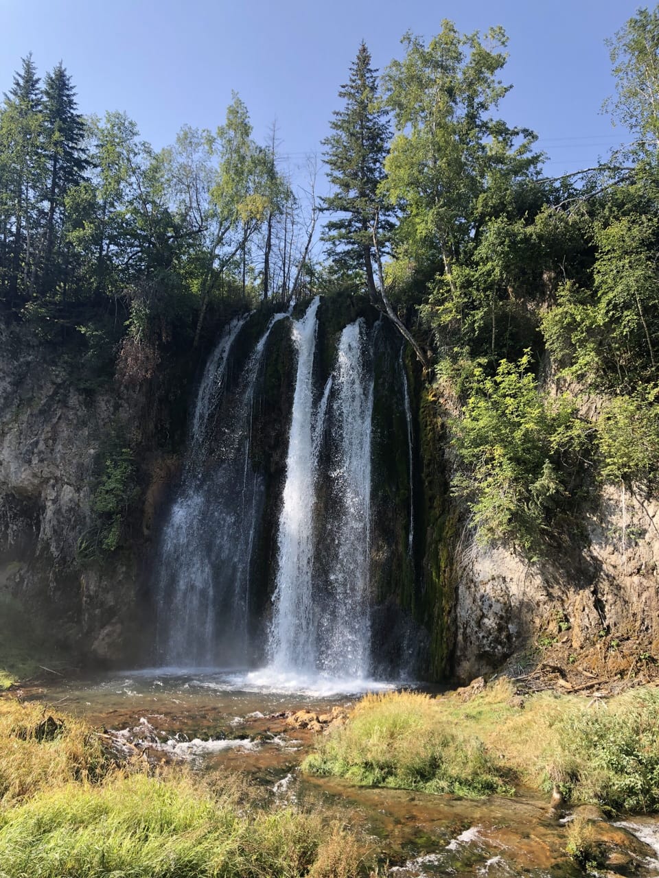 Spearfish Falls (24 min drive)