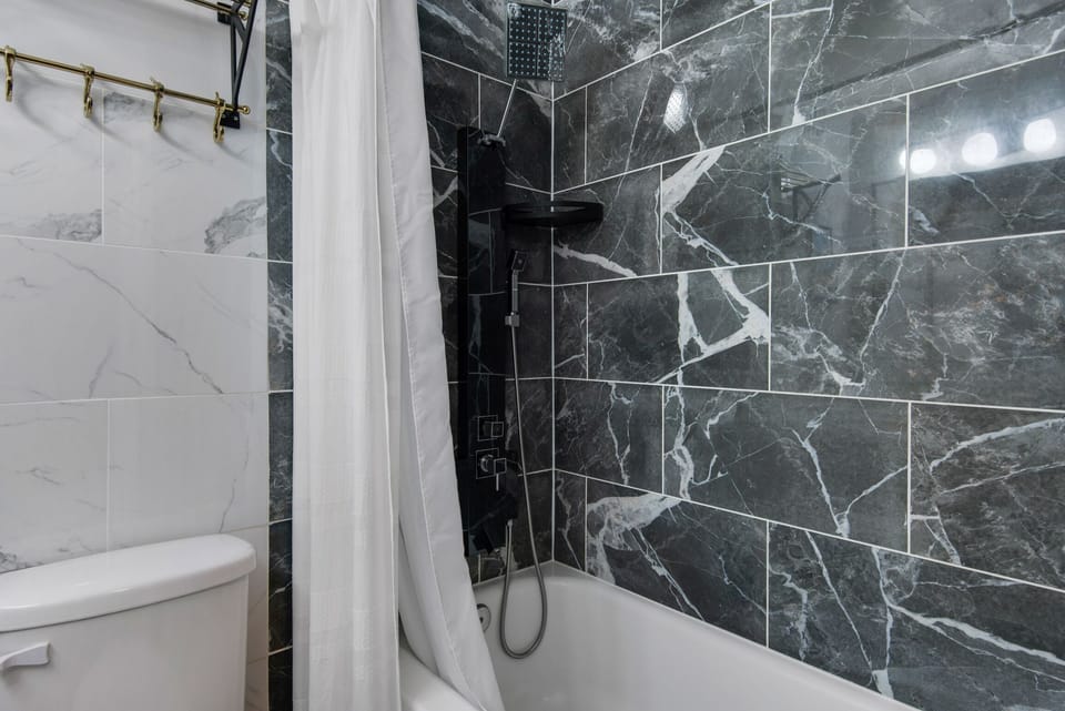 Tile shower