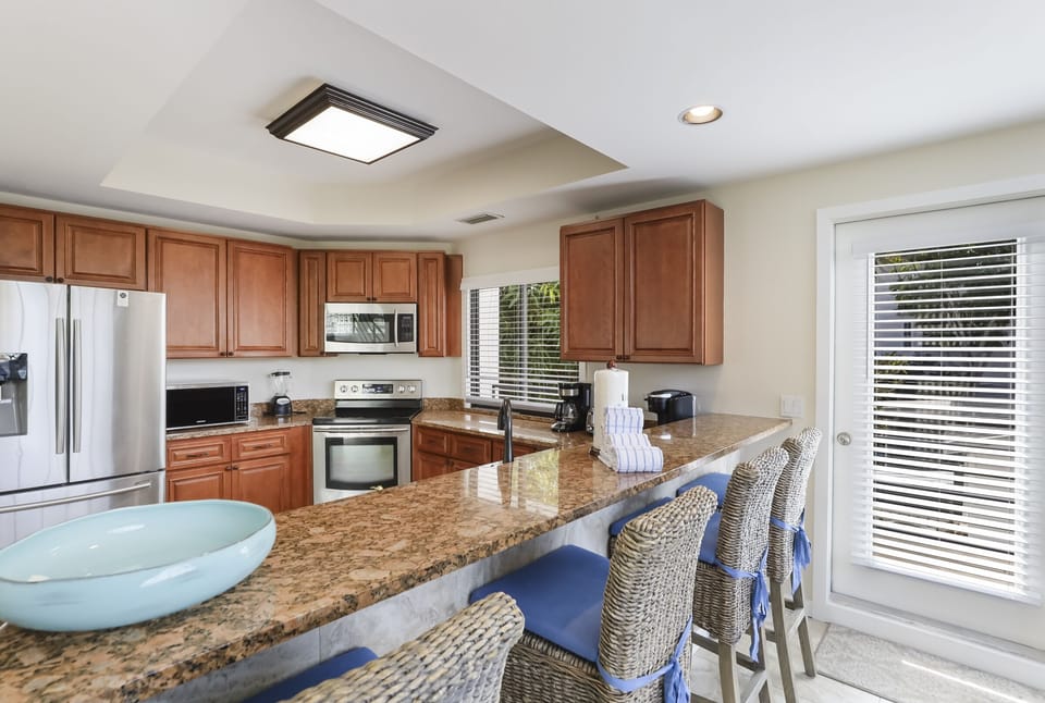 Fully equipped kitchen