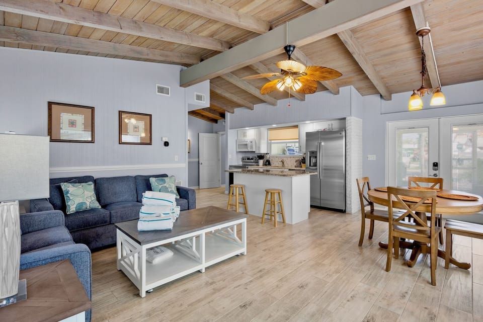 Open living room for family time