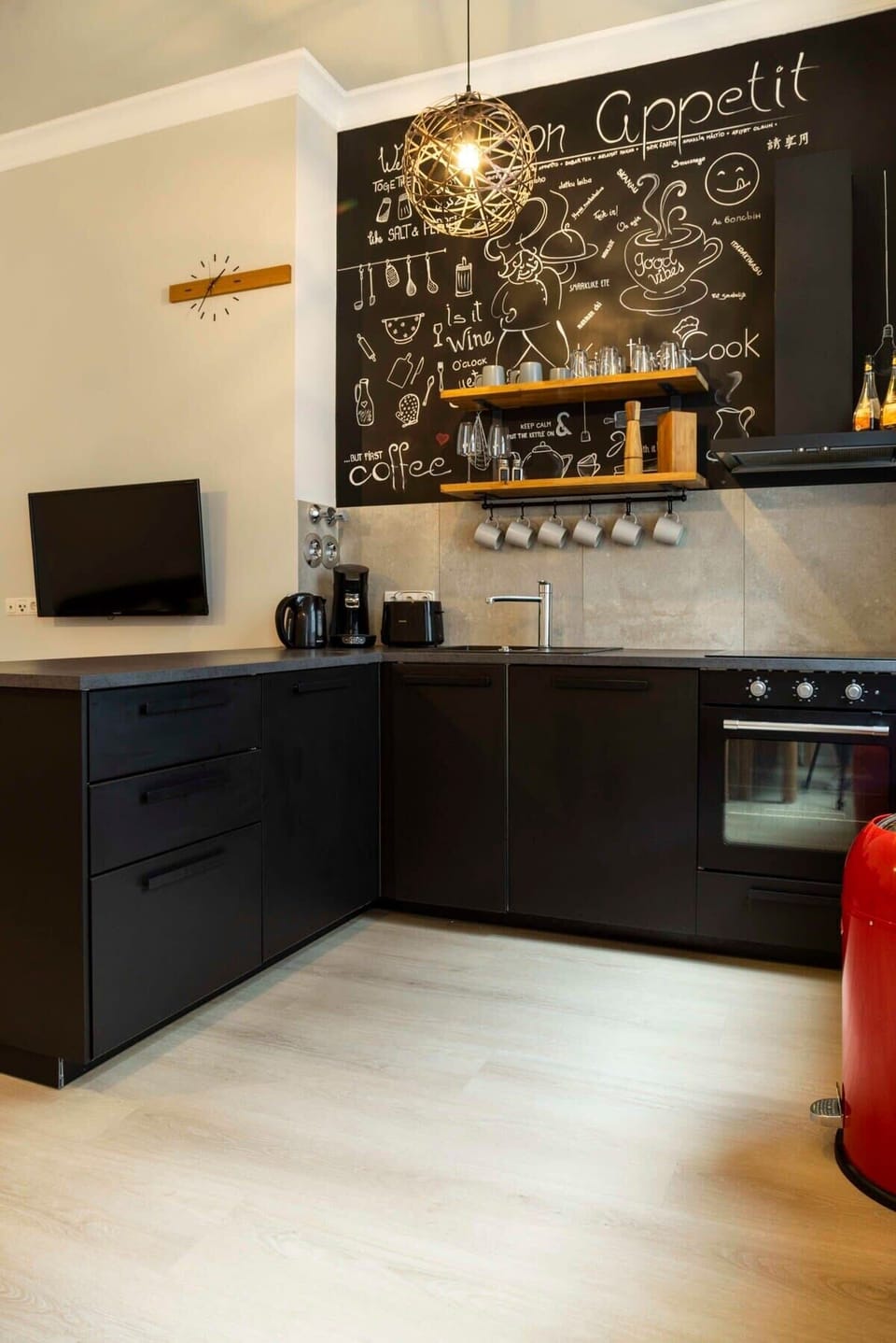 with stove & oven