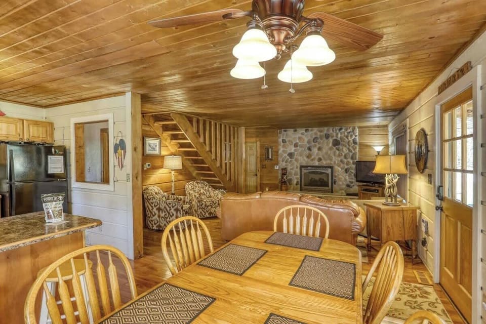 Dining and living room