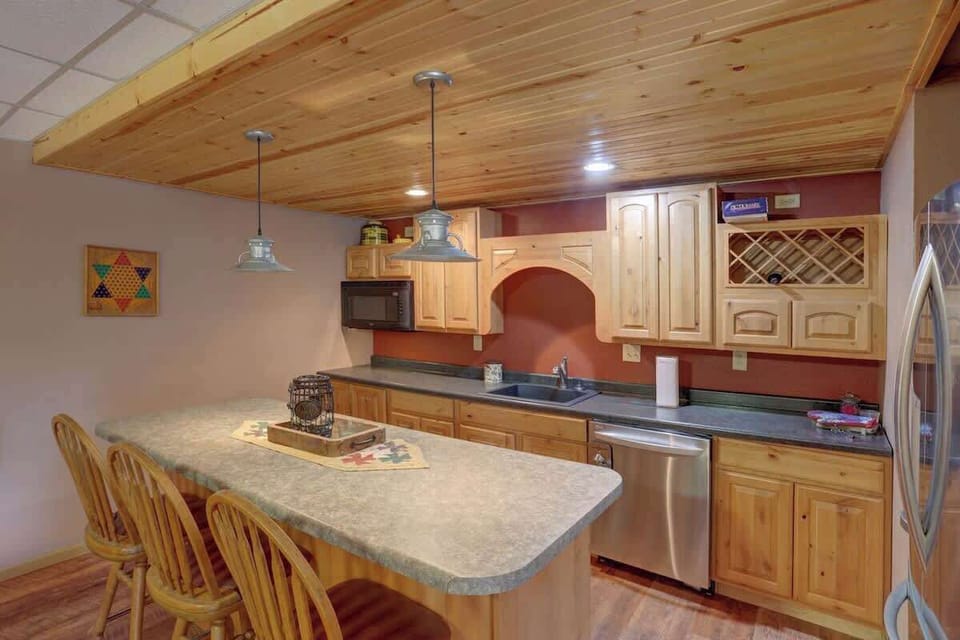 Ground floor kitchen area