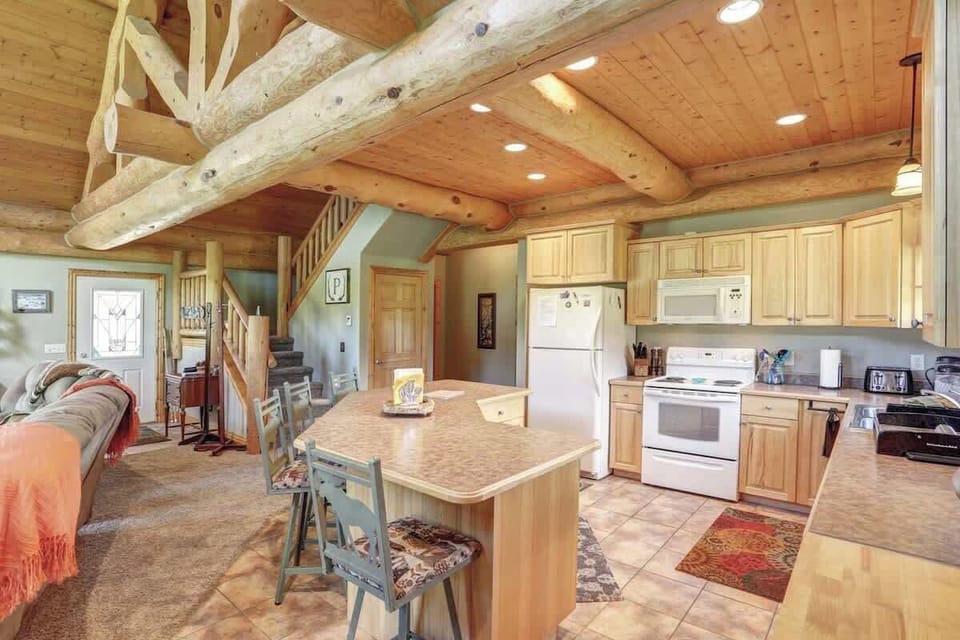 Fully equipped kitchen
