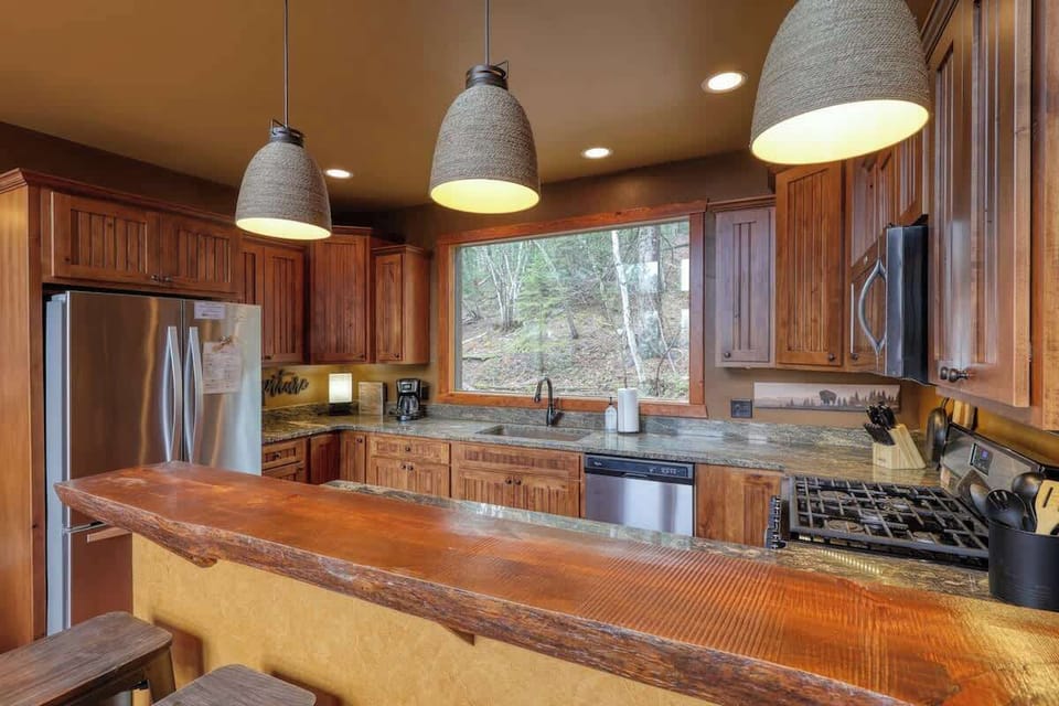 Fully equipped kitchen