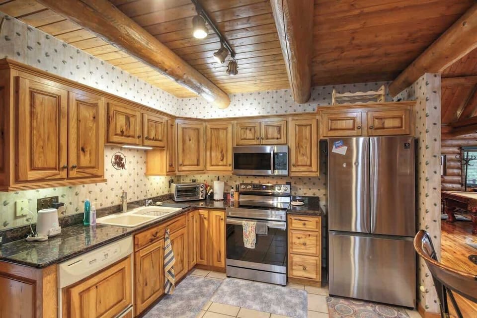Fully equipped kitchen