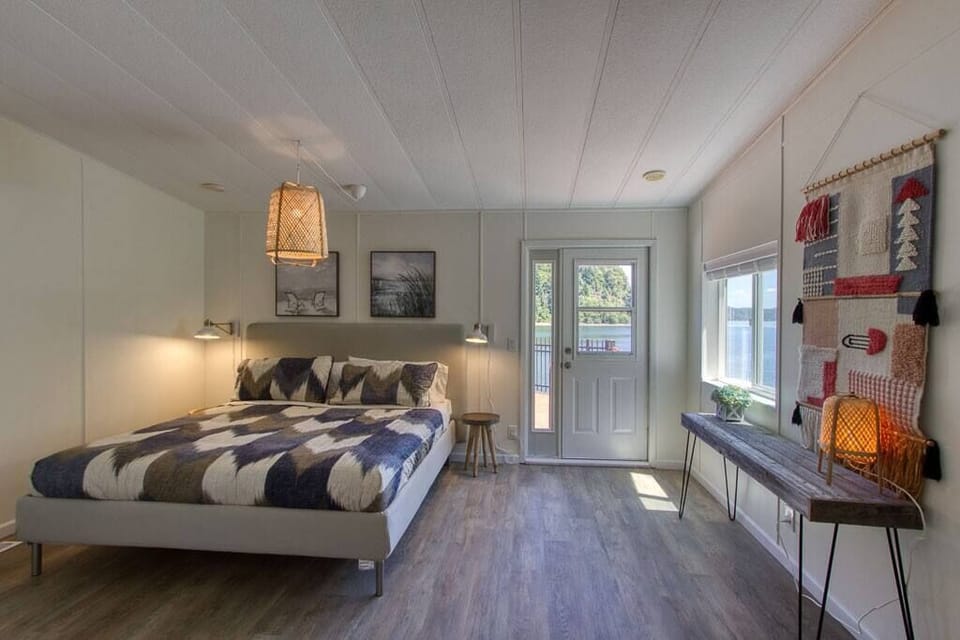 Bedroom #1 (Master Bedroom) with King Bed and water view