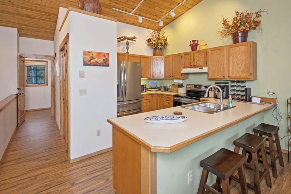 Ample counter space for meal prep | Main Level