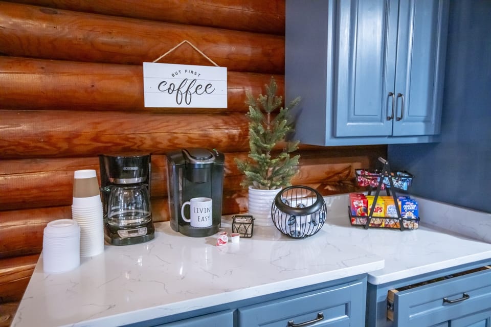 Wake up to our coffee and breakfast bar