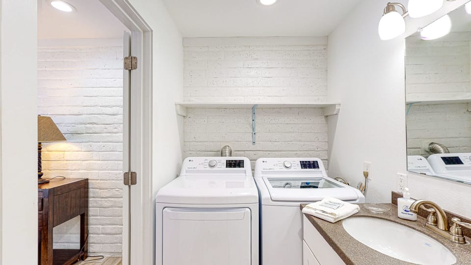 Full size washer and dryer