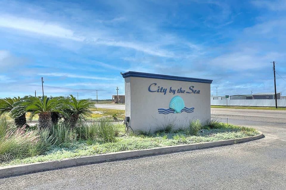 City By the Sea Entrance. 