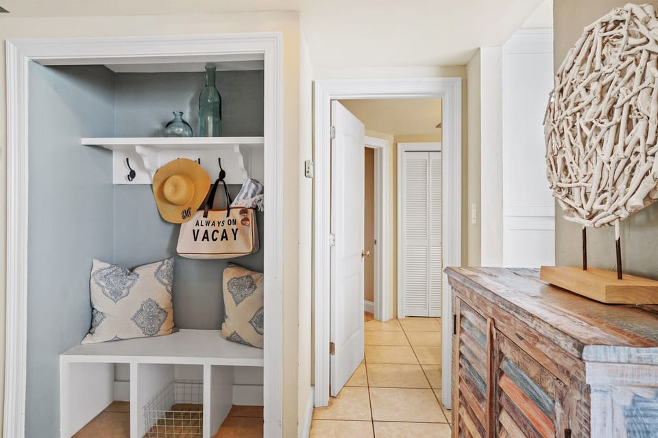 Entrance to Master opposite secondary bedroom
