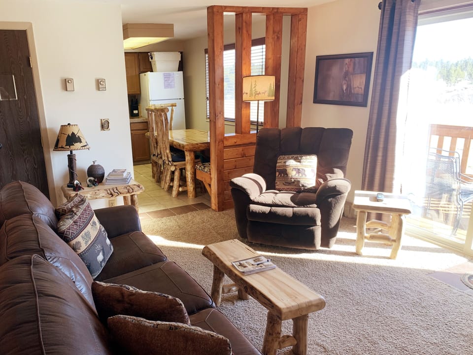 Livingroom and a kitchen 