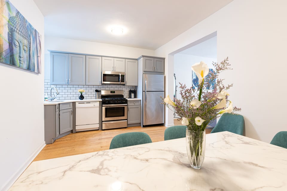 Dinning room and kitchen 
