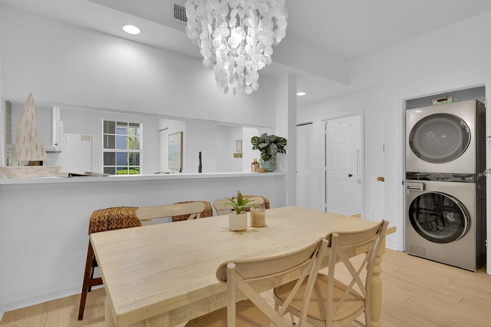Living Room + Laundry