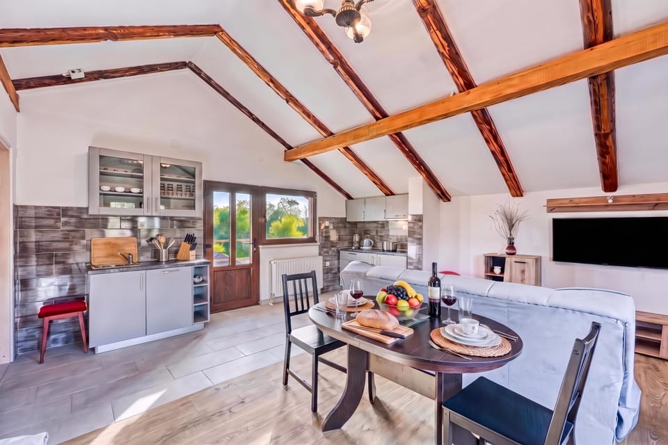Kitchen and dining area