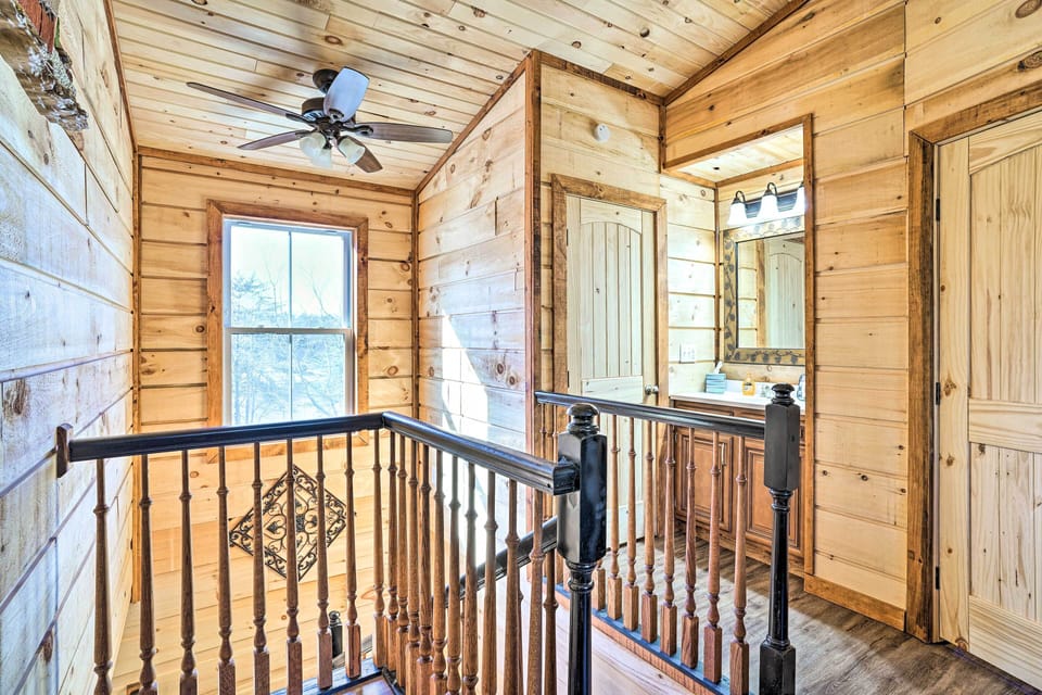 Hallway | Stairs to Access 2nd-Floor Bedrooms