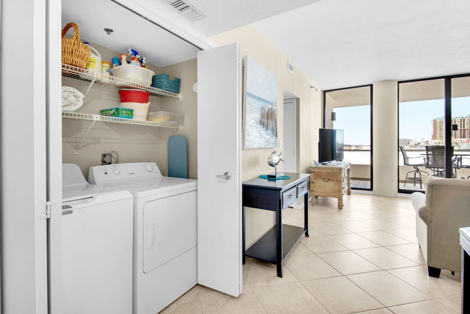 Washer and dryer