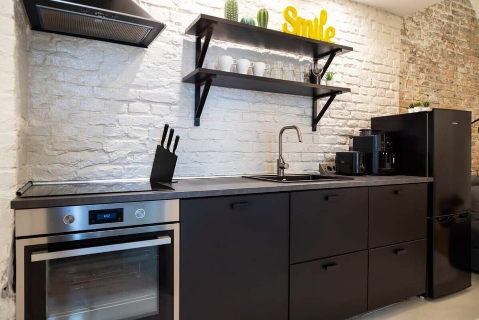with stove & oven