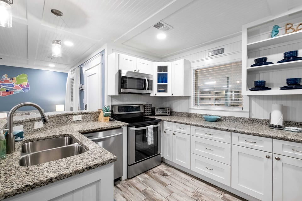 Well equipped kitchen