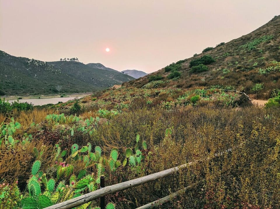 Lake Hodges trails