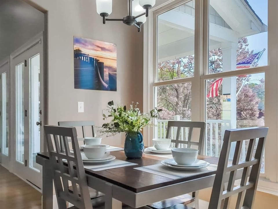Dining with a view—perfect for slow mornings or group meals.