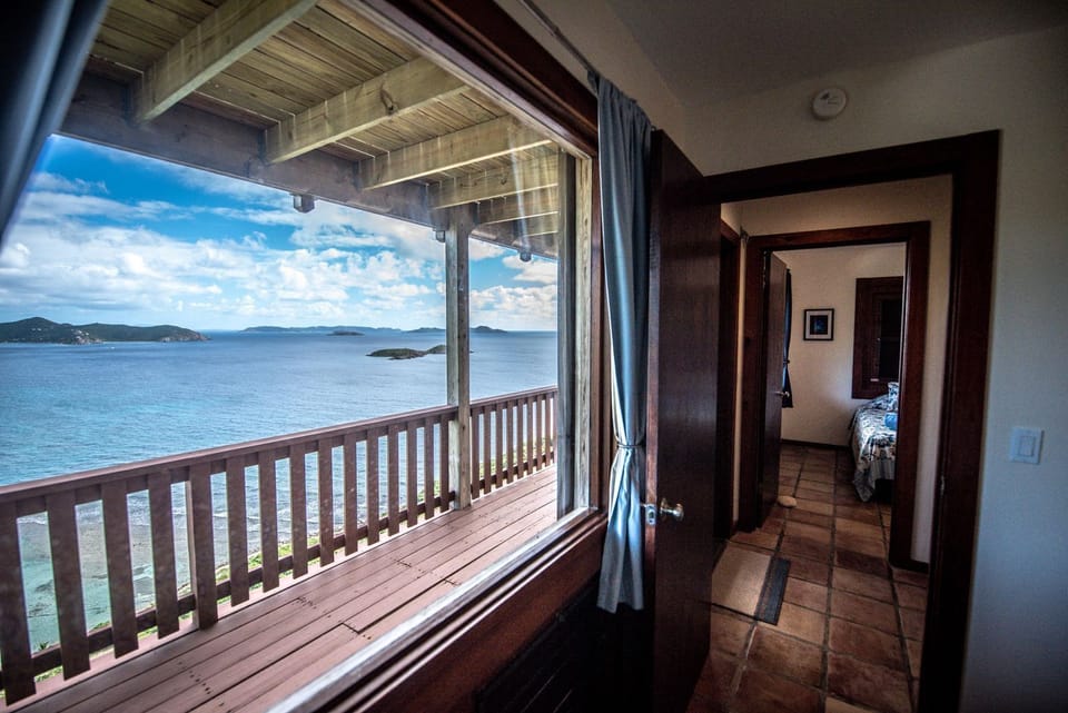 The views from both bedrooms on the lower level are amazing!