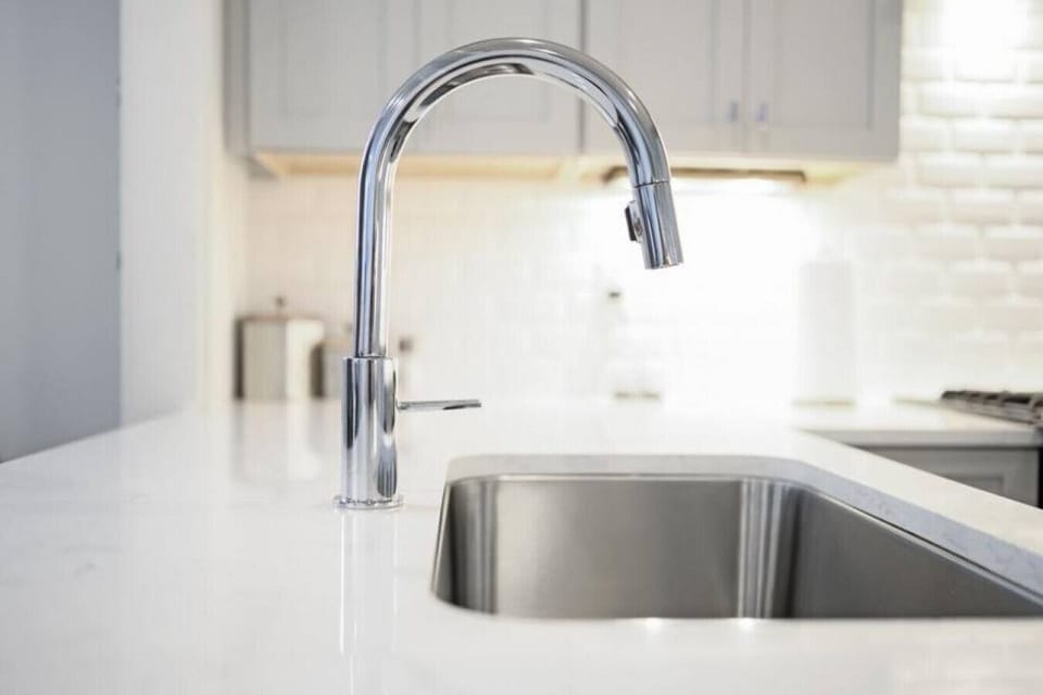 In the words of Dolly, let your light shine down...on these stainless steel appliances.