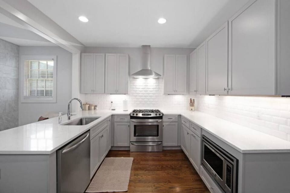 So much counter space for your cooking needs.