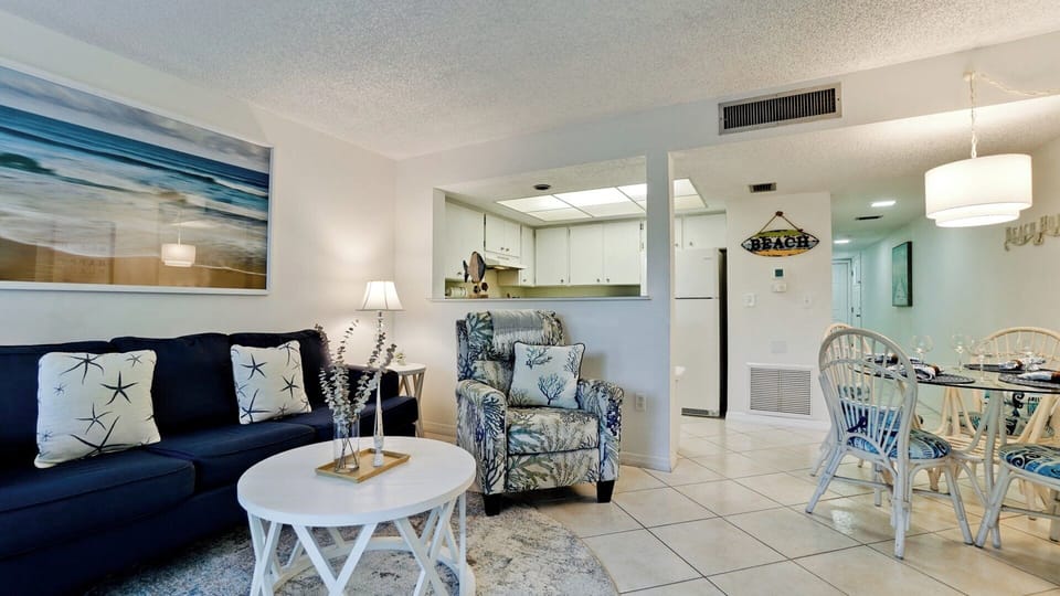 Living Room & Dining Area