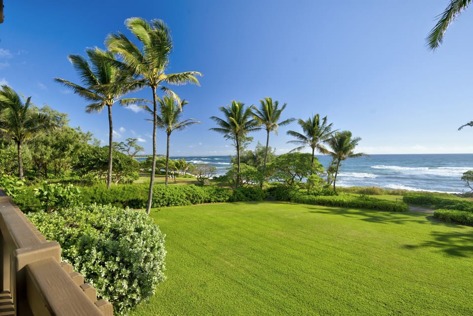 Ocean View from the lanai looking north