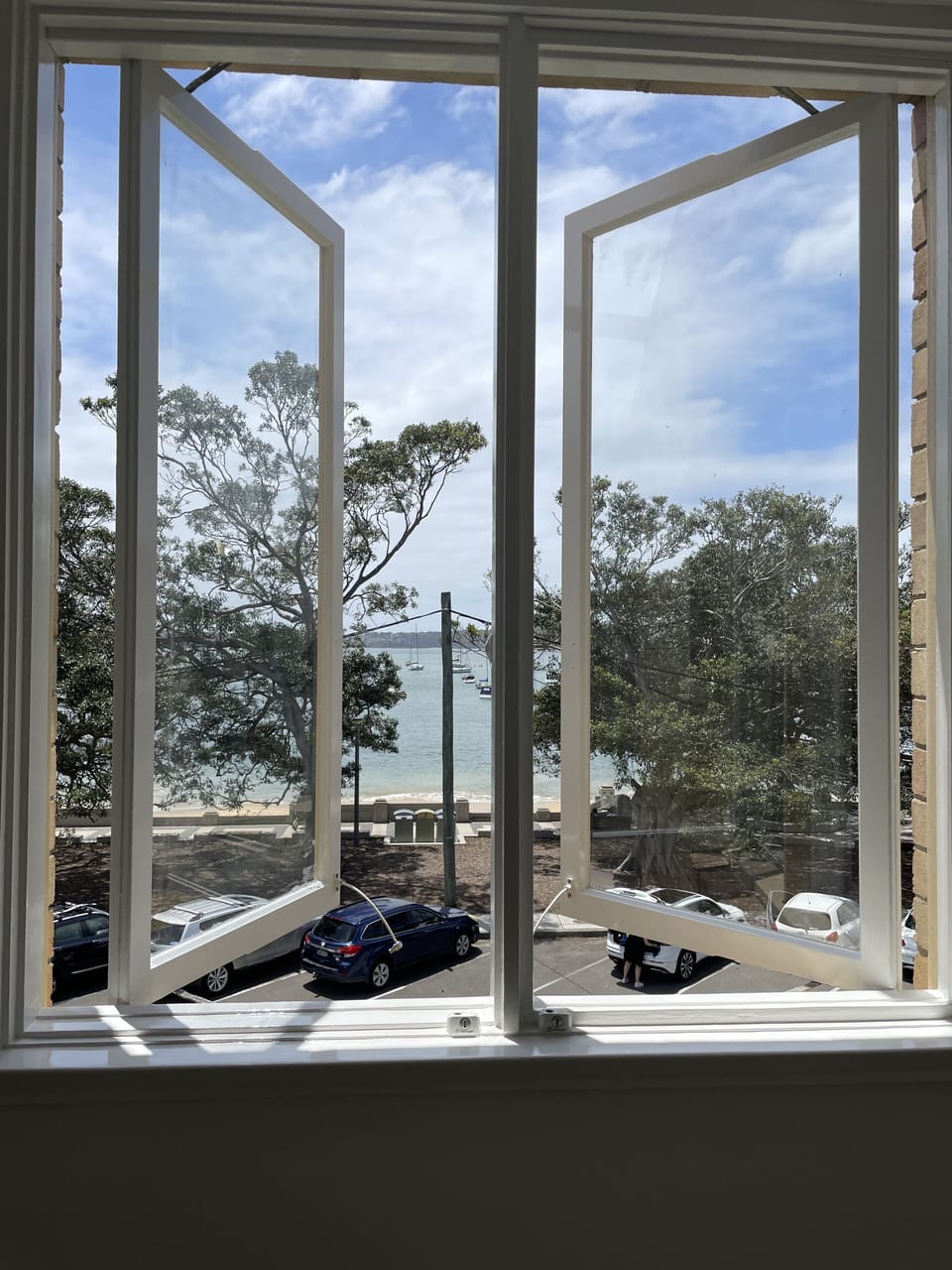 Views across to Balmoral from both bedrooms !