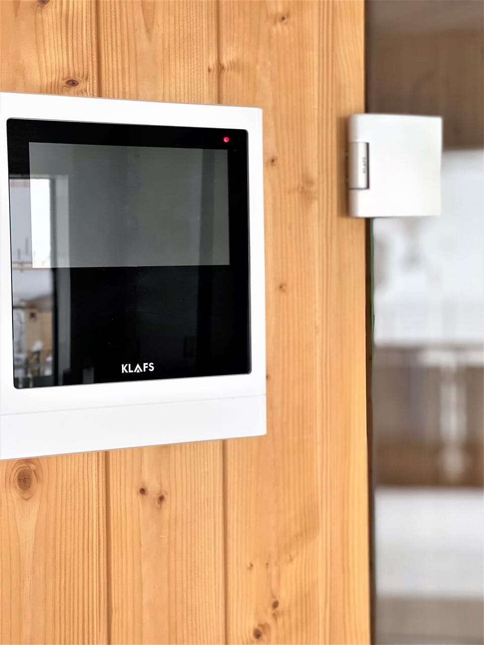 Finnische Sauna von KLAFS auf der 3.Ebene mit Dachterrasse