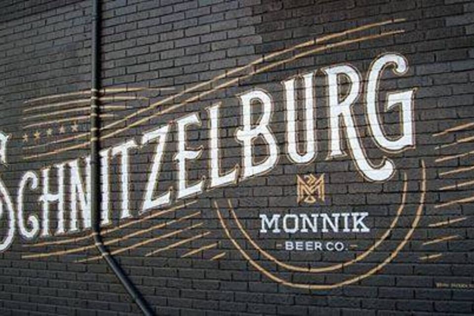 Monnik Beer Co. just down the street. Great beer, great food, and only a stone's throw from our front porch 