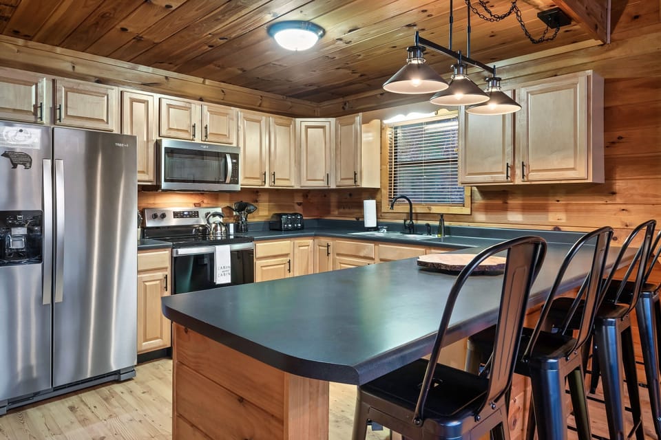 Updated kitchen with all new stainless steel appliances, microwave & dishwasher.