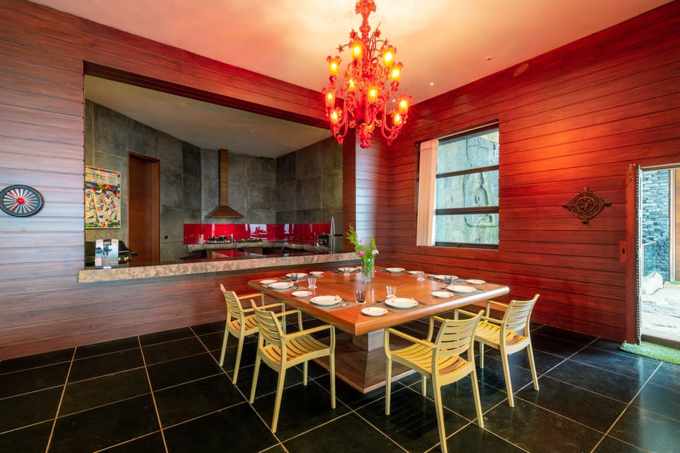 House, 4 Bedrooms (Kailash House) | Private kitchen | Full-size fridge, microwave, oven, stovetop